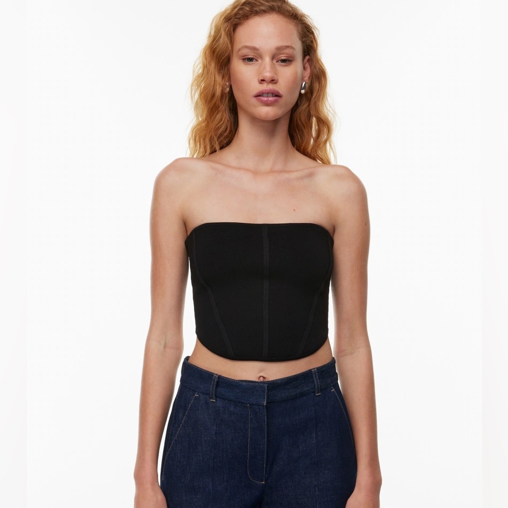 Aritzia Babaton Sculpt Knit Tube Top